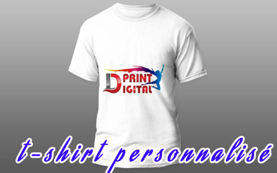 t shirt personnalisé digital print