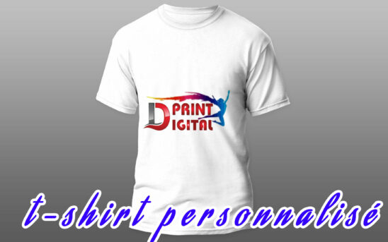 t shirt personnalisé digital print
