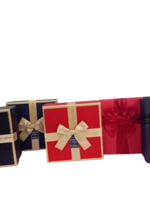Boite cadeau carrée
